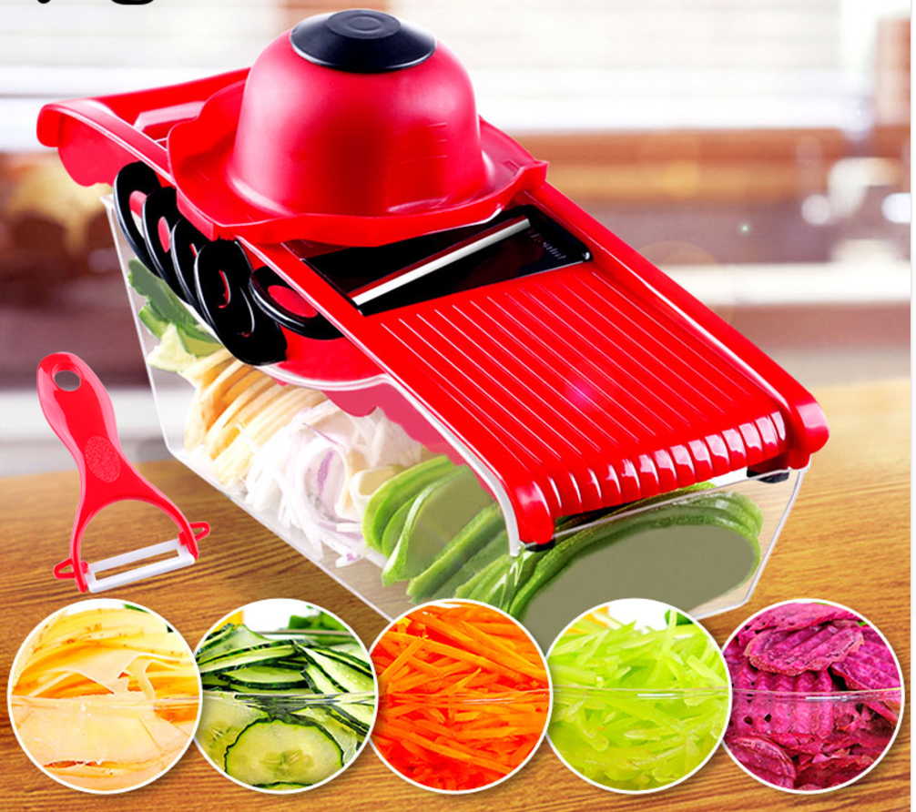 Multi-function 6 Blades Kitchen Slicer